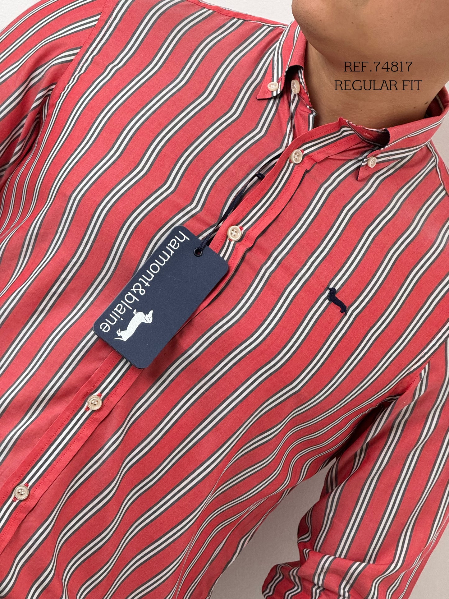 CAMISA MANGA LARGA HARMONT&BLAINE