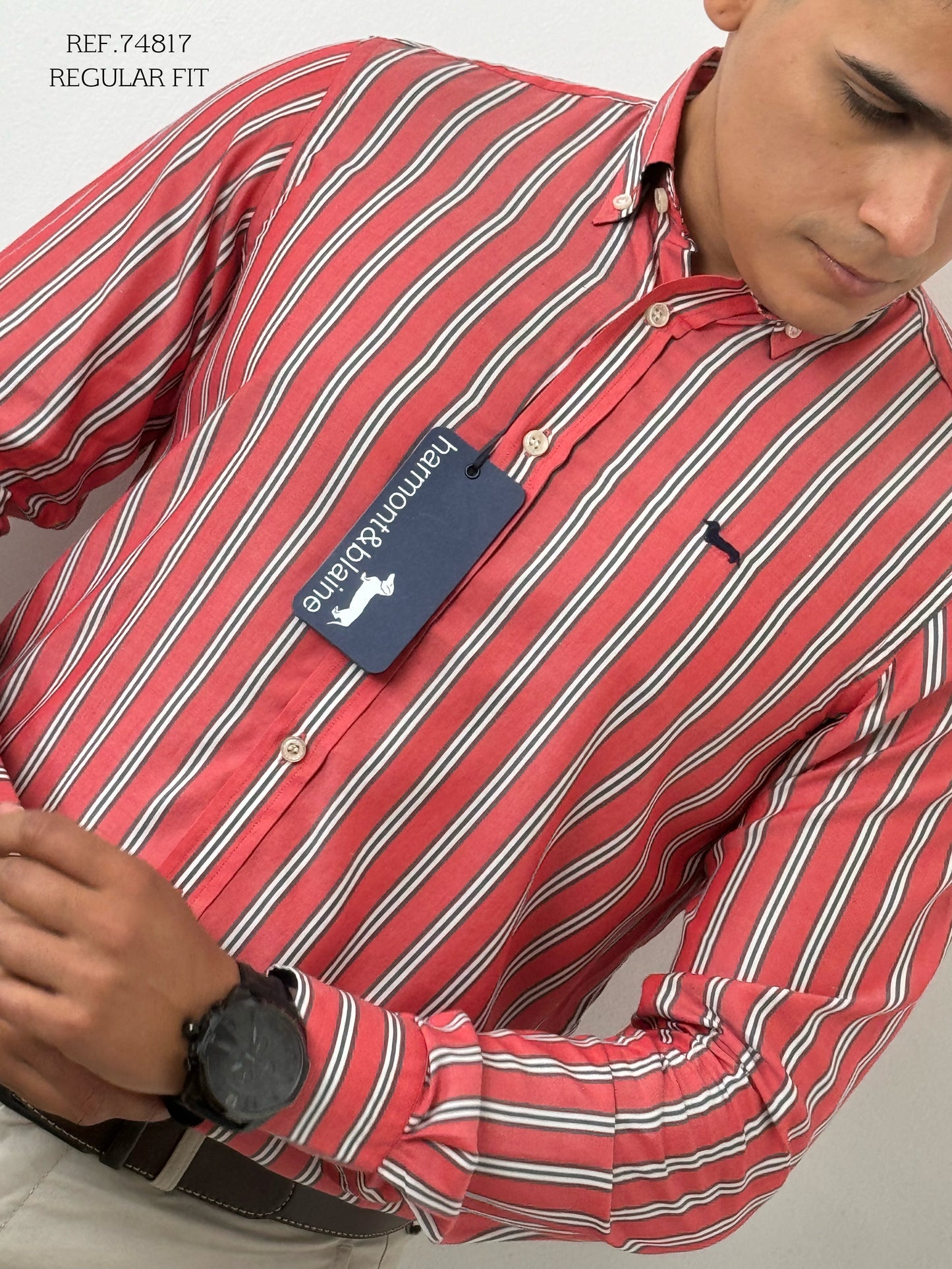CAMISA MANGA LARGA HARMONT&BLAINE