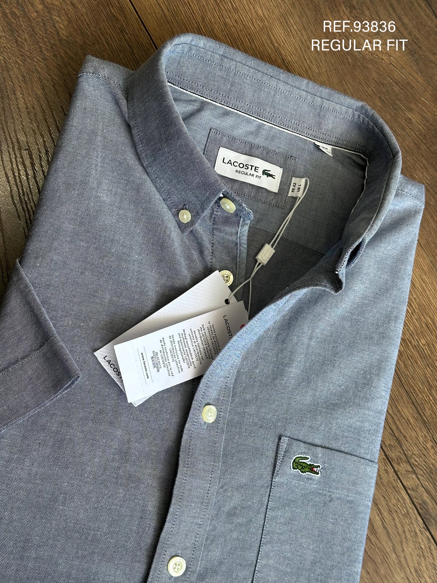 CAMISA MANGA CORTA LACOSTE