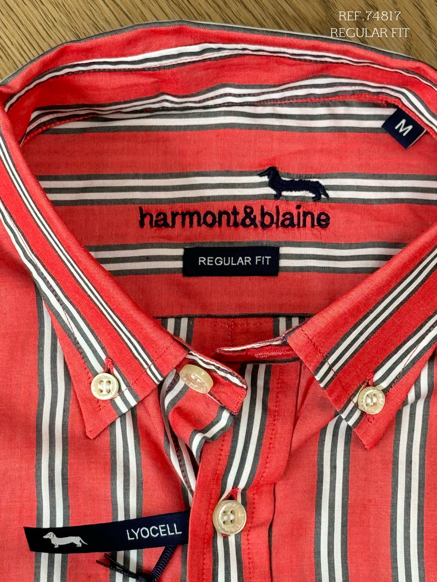 CAMISA MANGA LARGA HARMONT&BLAINE