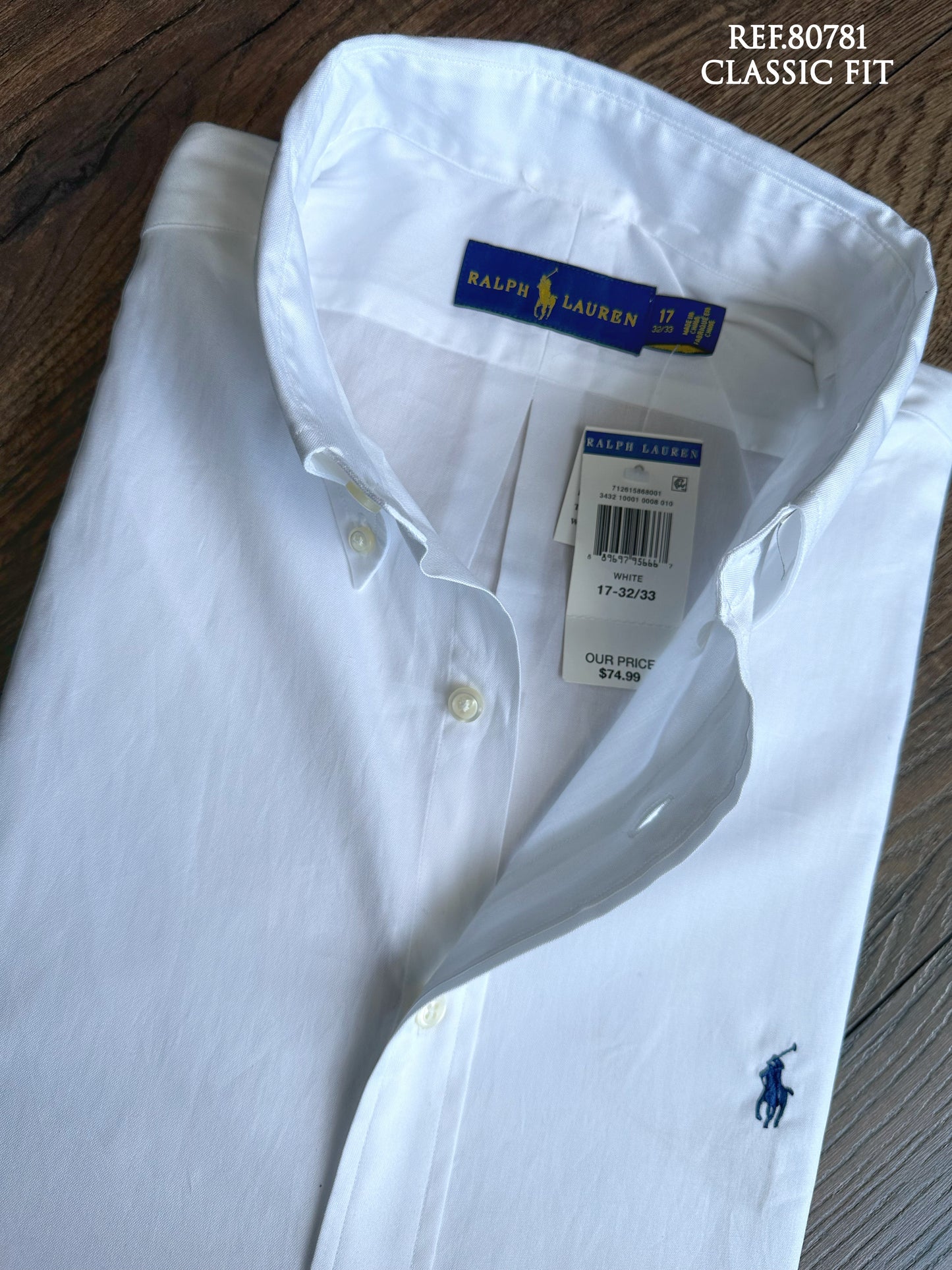 CAMISA MANGA LARGA RALPH LAUREN