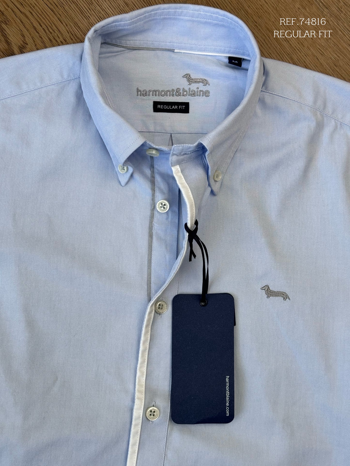CAMISA MANGA LARGA HARMONT&BLAINE