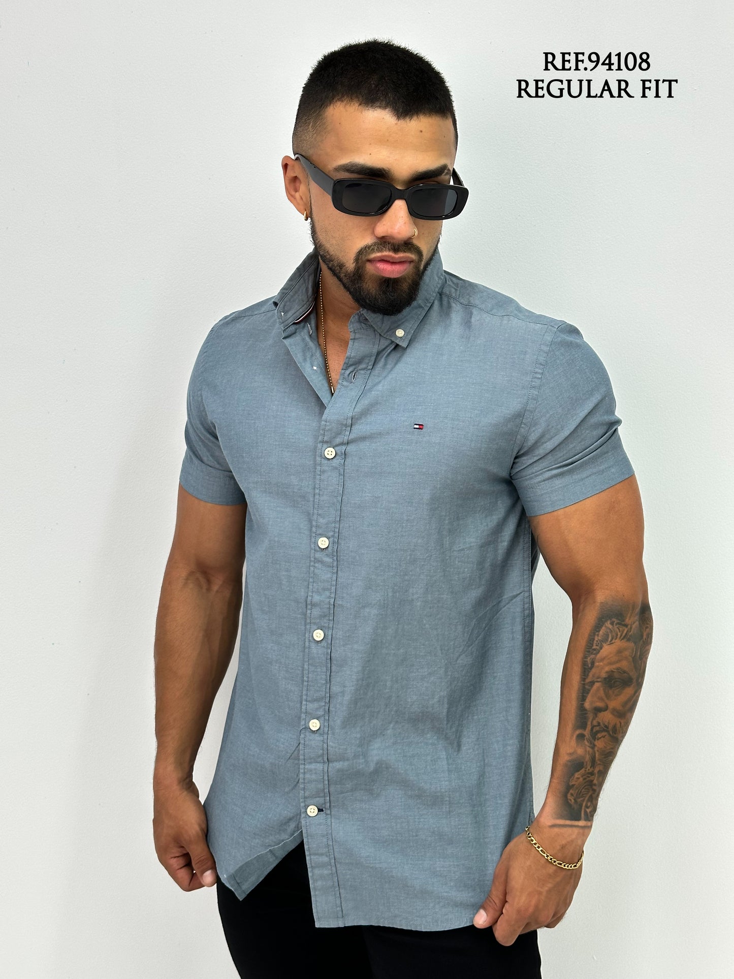 CAMISA MANGA CORTA TOMMY HILFIGER