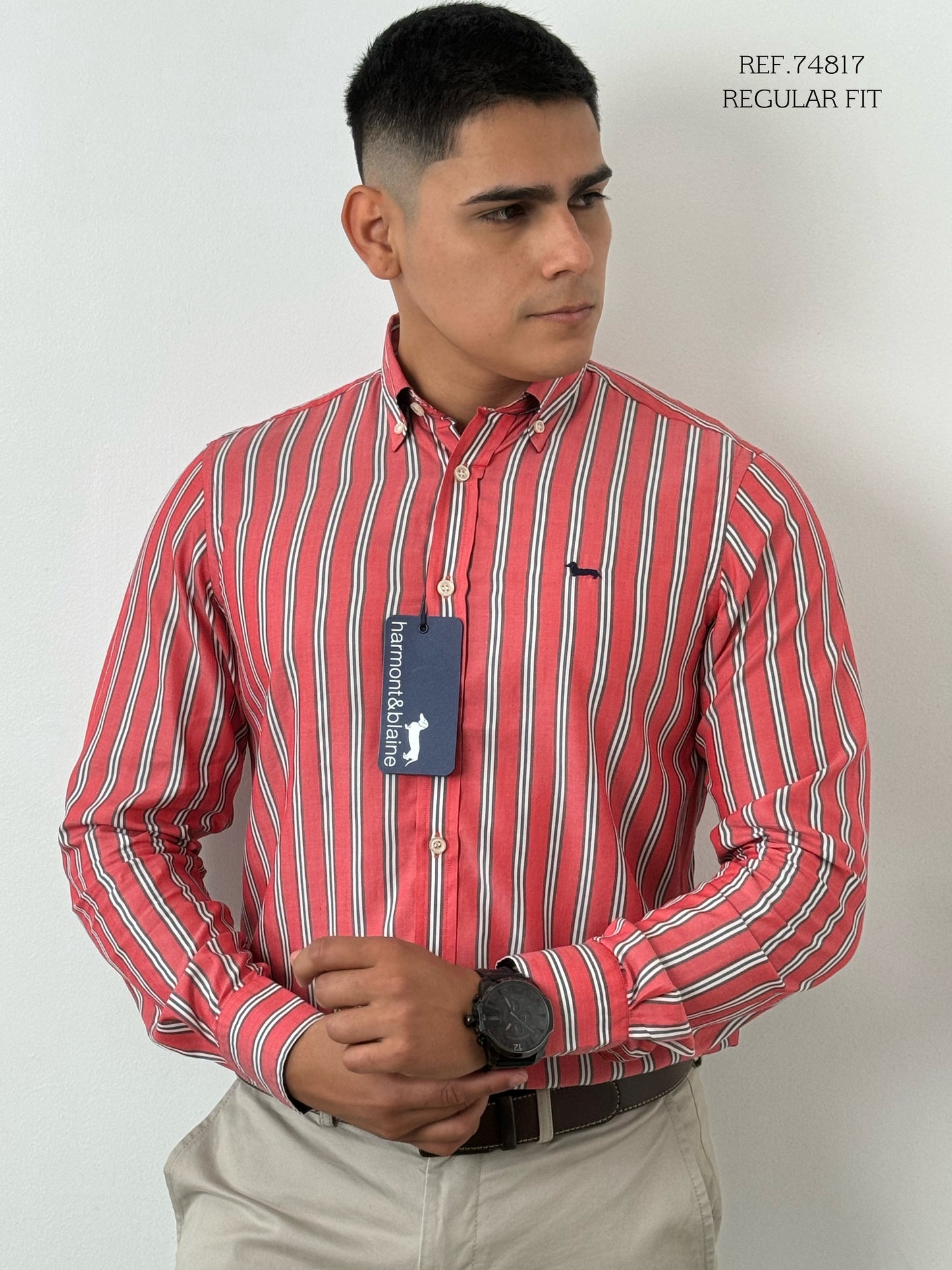 CAMISA MANGA LARGA HARMONT&BLAINE